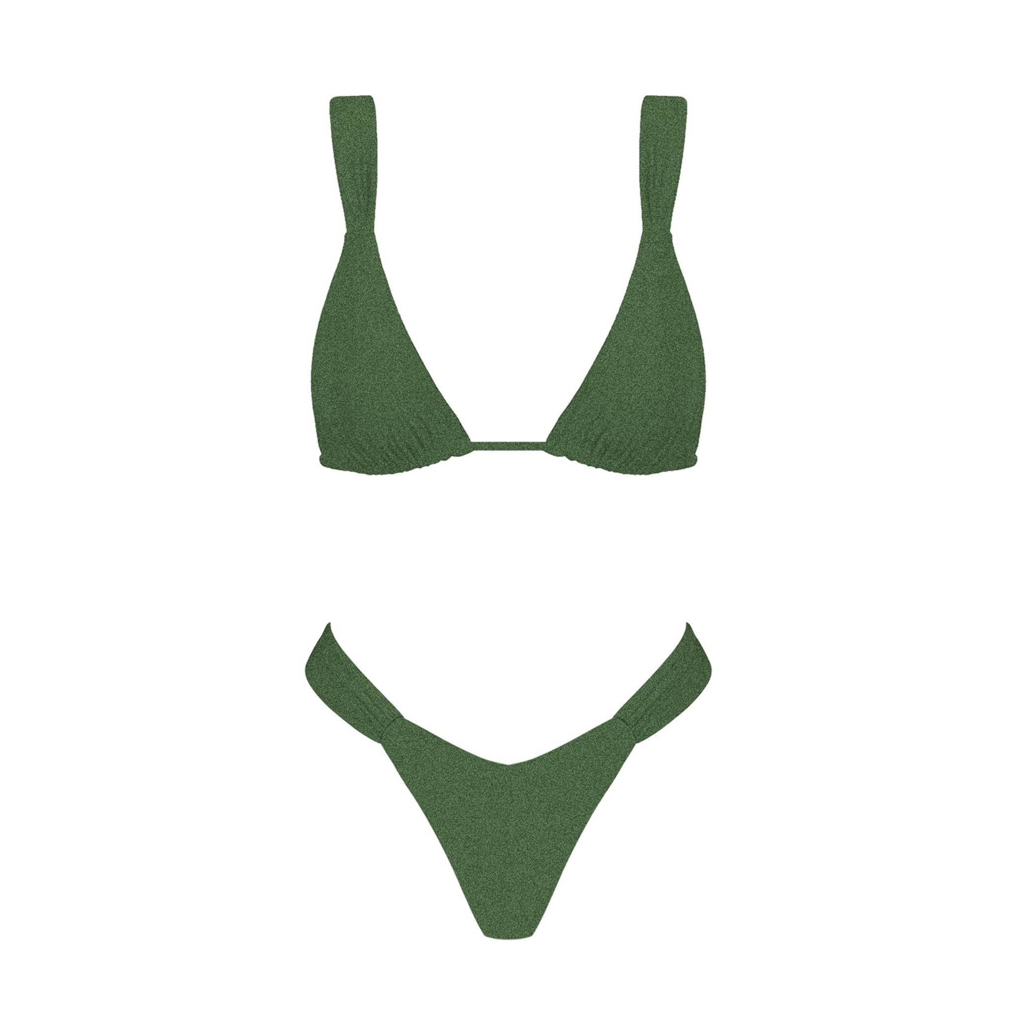 Summer Romance Bikini Set: ARMYGREN / S-M-L(3-2-1)